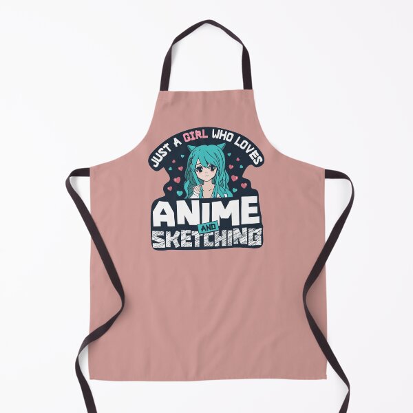 Item preview, Anime and Sketching Girl who loves drawing cute gift designed and sold by alenaz.