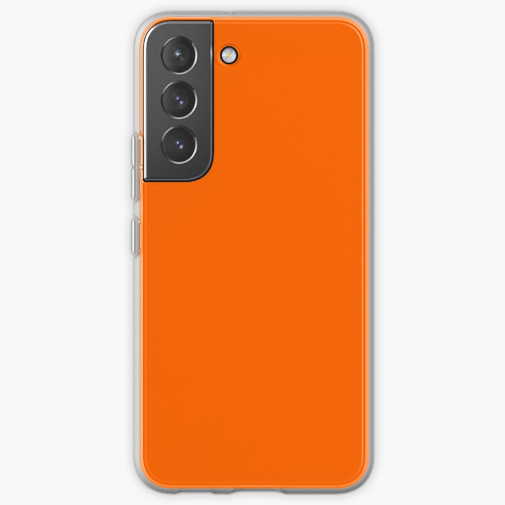 Blaze Orange Samsung Galaxy Phone Case