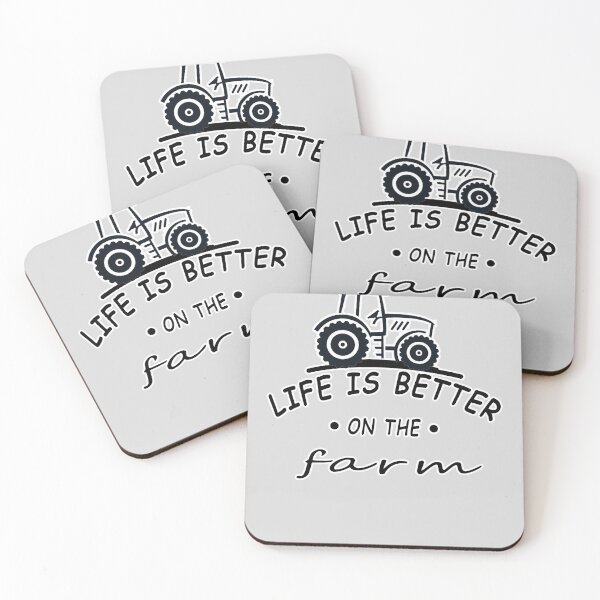 Item preview, life is better on the farm stickers designed and sold by clothes-world19.