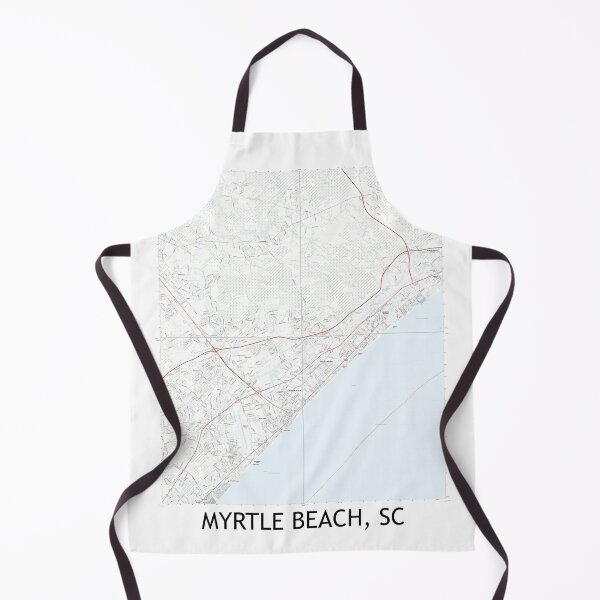 Item preview, Myrtle Beach, SC Quad Topographical Map Clean designed and sold by PGHPhotoCo.