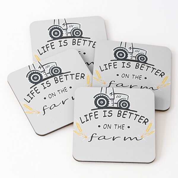 Item preview, life is better on the farm stickers designed and sold by clothes-world19.