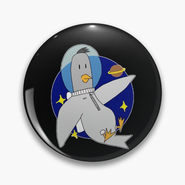 Item preview, Space astronaut pigeon designed and sold by gruthepidgeon.