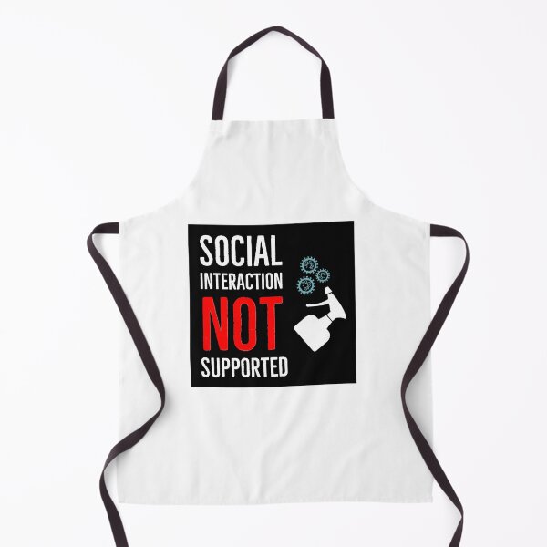 Item preview, Social Interaction Not Supported designed and sold by sketchypages.