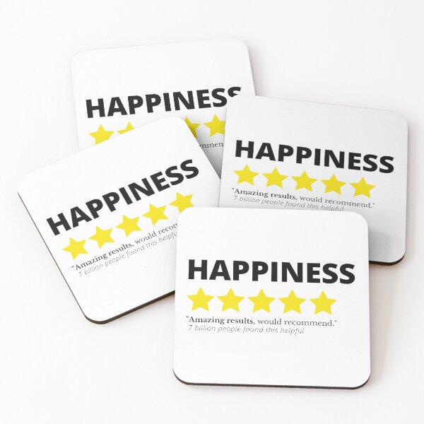 Item preview, Happiness | Review  - Positive & Inspirational Message designed and sold by RonVivero.