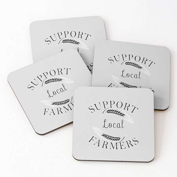 Item preview, support local farmers stickers designed and sold by clothes-world19.