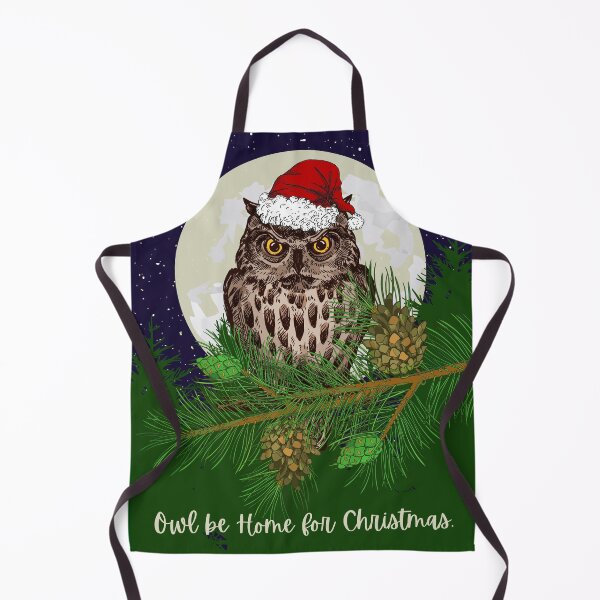 Item preview, Owl be Home for Christmas designed and sold by FringyGingy.