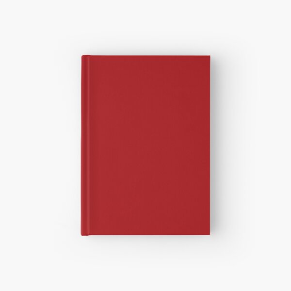 Bright Red Hardcover Journal