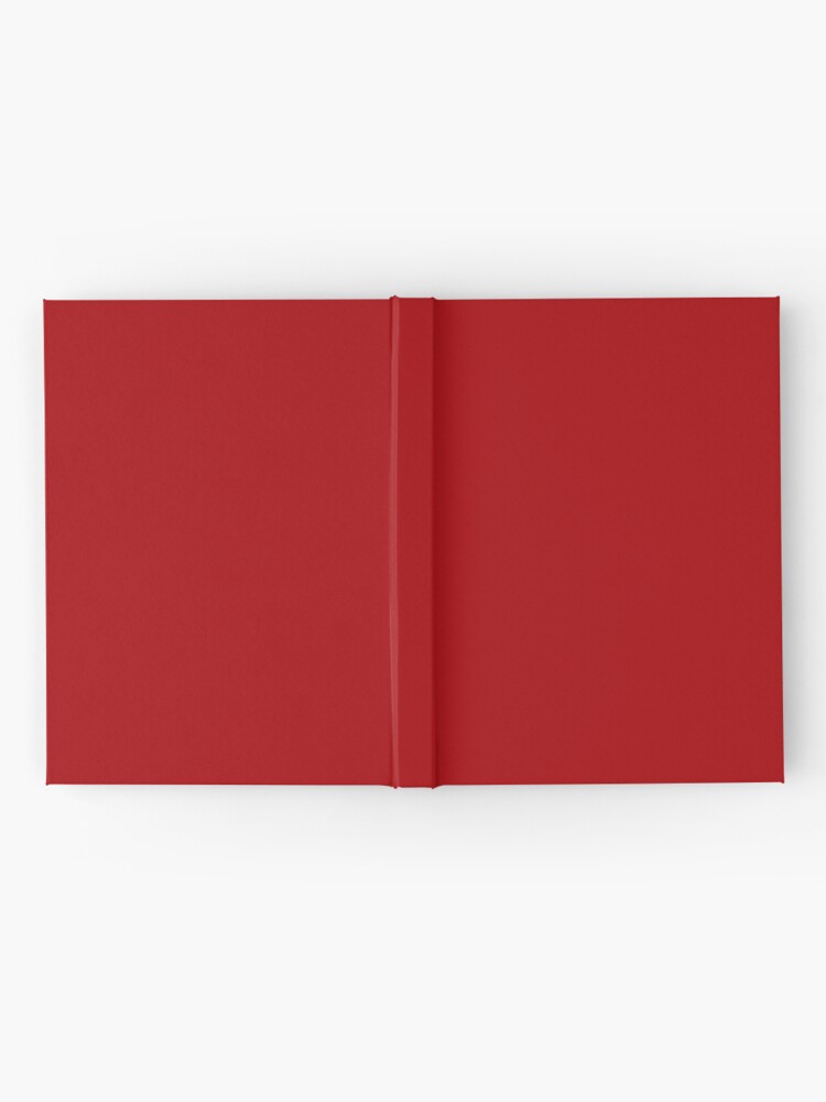 Alternate view of Bright Red Hardcover Journal