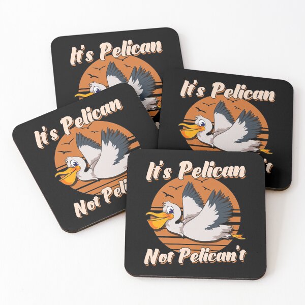 Artikelvorschau, Niedlich und lustig, es heißt Pelican, nicht Pelican't Pun entworfen und verkauft von perfectpresents.