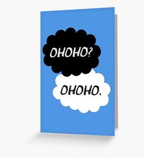 Haikyuu!! - Ohoho? Ohoho. Greeting Card
