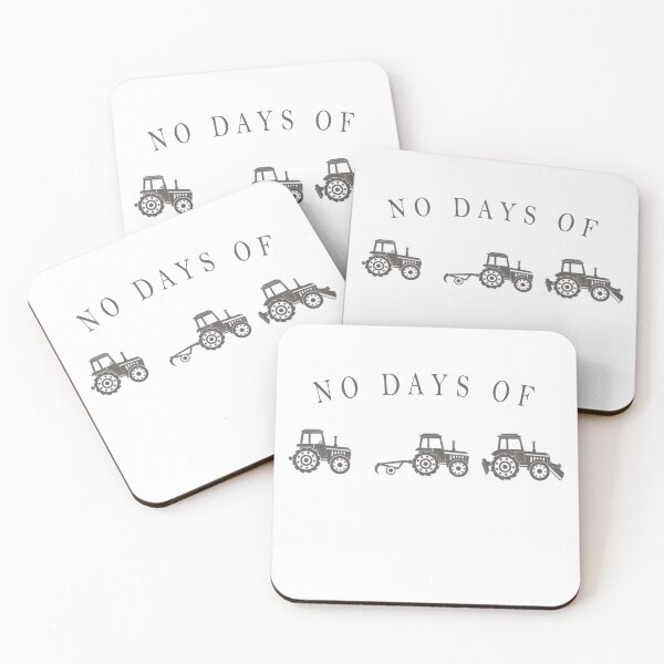 Item preview, no days off stickers no farmers no food  designed and sold by clothes-world19.