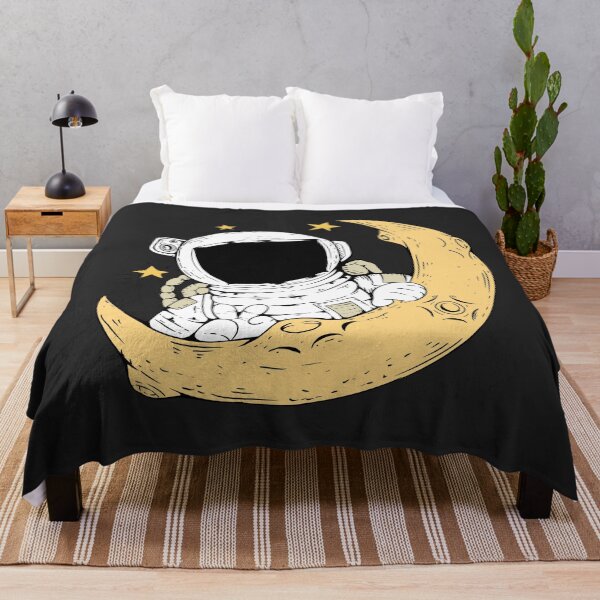 Item preview, Spaceman on moon, saying hello designed and sold by notasimp.