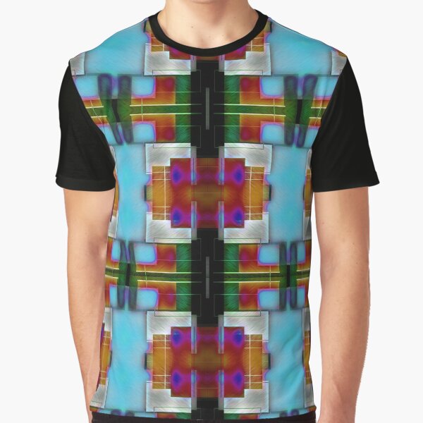Square Colors Graphic T-Shirt