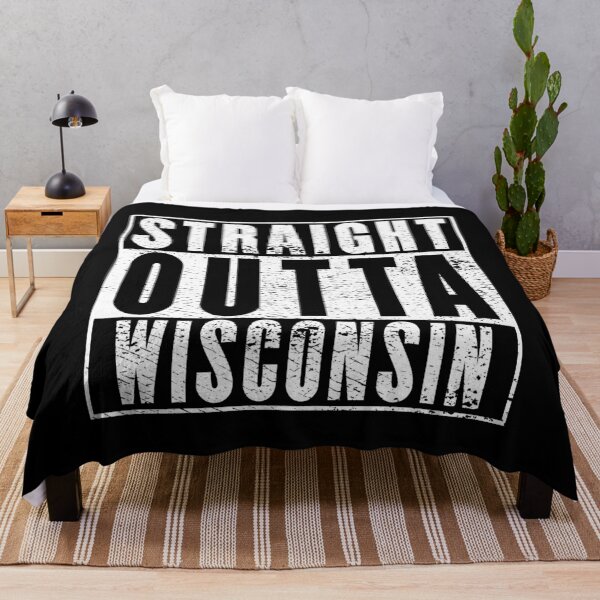 Item preview, Straight Outta Wisconsin designed and sold by RandomStuffShop.