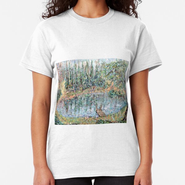 Fishing in the Summer Rain Classic T-Shirt