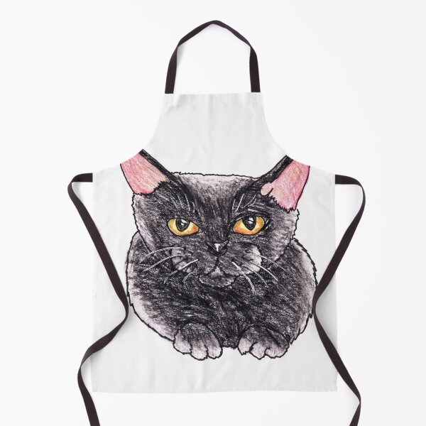 Item preview, Gnaws, the cute black cat designed and sold by Any Art Netty .