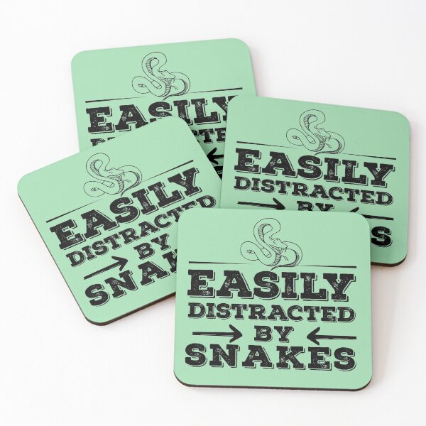 Item preview, Easily Distracted By Snakes Funny Snakes Lovers designed and sold by alipapi.