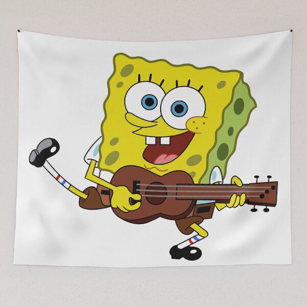 Item preview, Sponge Playing a Guitar designed and sold by shellysshop.