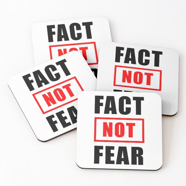 Item preview, Fact not Fear, Truth slogan Quote designed and sold by ArtOfRebellion.