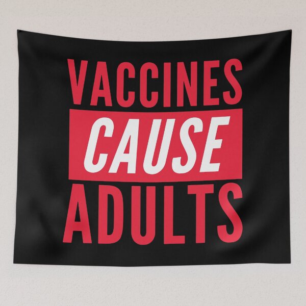 Item preview, Vaccines Cause Adults  designed and sold by mouad naouiri.