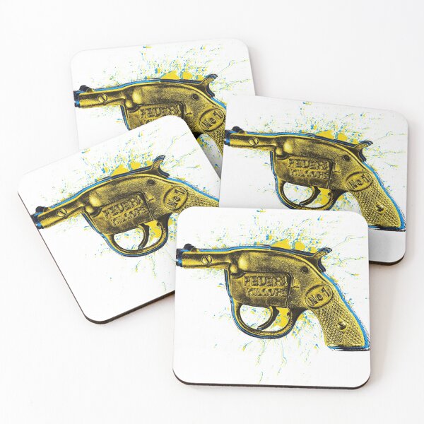 Item preview, Cap Gun Yellow and Blue designed and sold by kimopix.