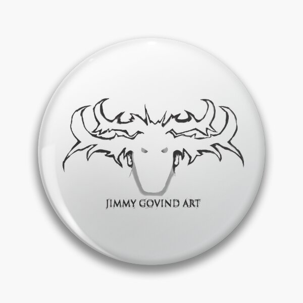 Item preview, Jimmy Govind Art Logo Design White designed and sold by JimmyGovindArt.