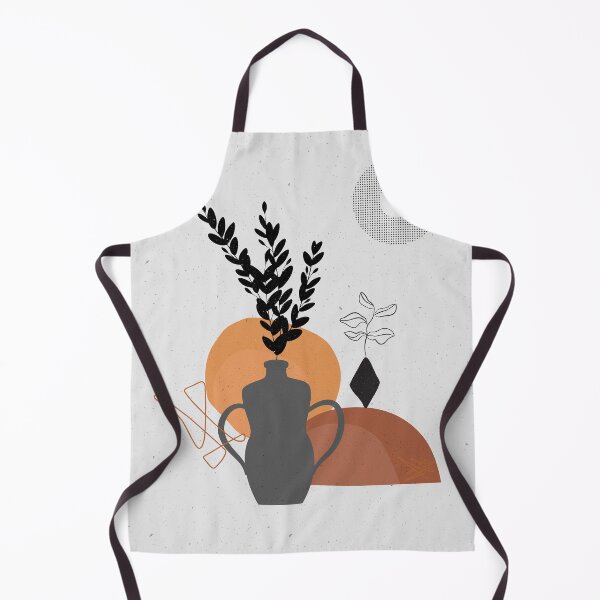 Item preview, Minimalist Illustration Grey World Orange Sun designed and sold by A. P..