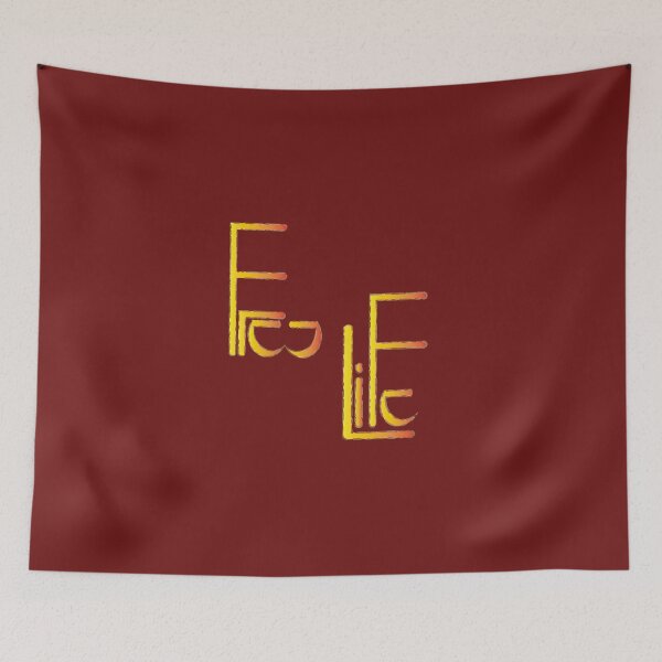 Item preview, free life t shirt designed and sold by delpro.