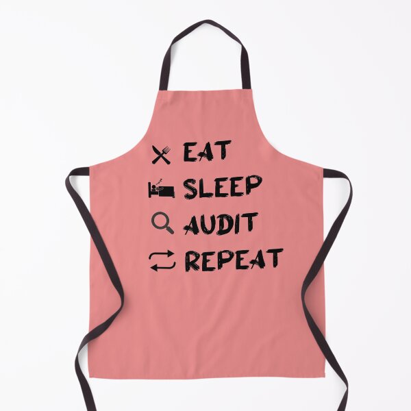 Item preview, Eat Sleep Audit Repeat funny Gift idea T-shirt  designed and sold by lhousshop.