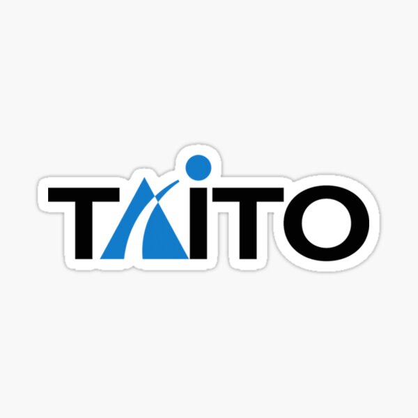 TAITO STARTUP SCREEN CLASSIC - Jeux vidéo d'arcade Sticker