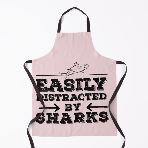 Item preview, Easily Distracted By Sharks Funny Sharks Lovers designed and sold by alipapi.
