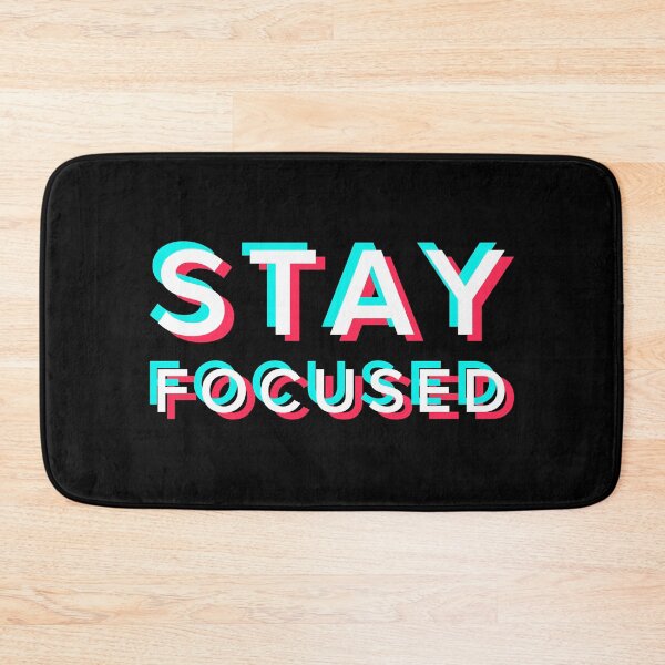 Item preview, Stay focused tik tok design designed and sold by creativesupply.