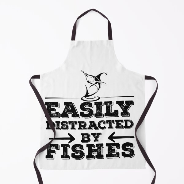 Item preview, Easily Distracted By Fishes Funny Fishes Lovers designed and sold by alipapi.