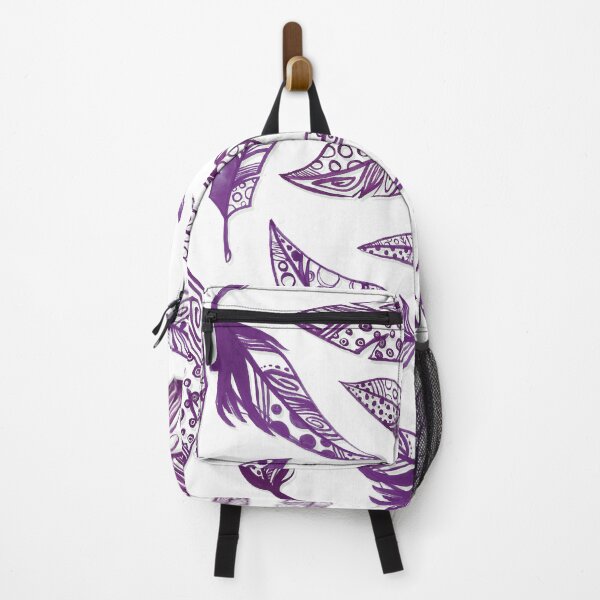 Item preview, Purple Feathers designed and sold by Jess Mead Arts.