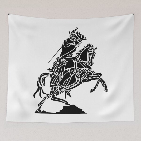 Item preview, Warrior King And Noble Steed designed and sold by lakelandwholes1.