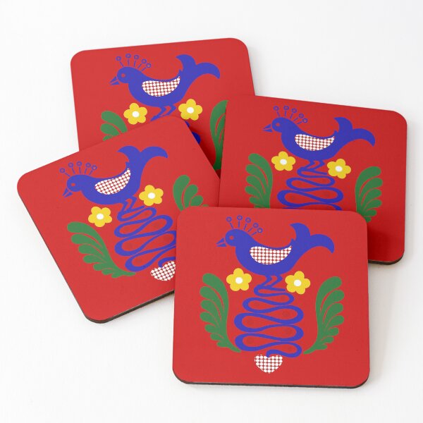 Item preview, Noisy Rooster - Folklore birds collection designed and sold by Print N Stuff by Cristina Stancu.