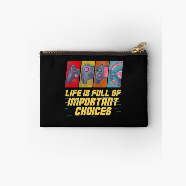 Artikelvorschau, Life Is Full Of Important Choices Controllers Video Gamer Gear entworfen und verkauft von DynamicDesign.