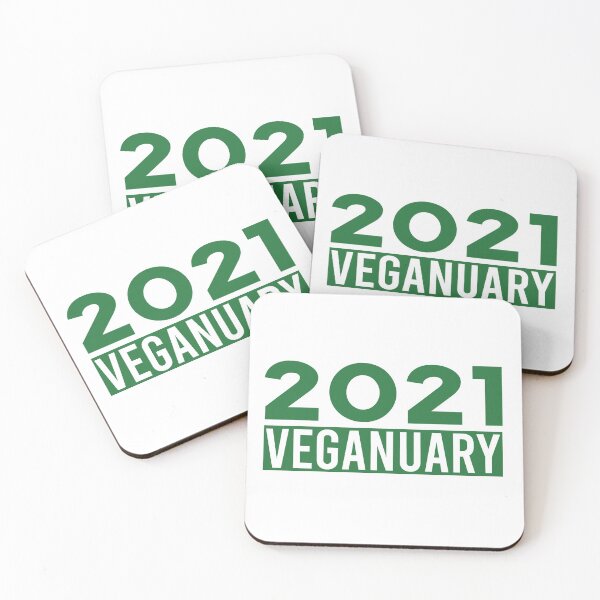 Item preview, Veganuary, 2021, Vegan designed and sold by stickmeok.