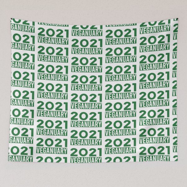 Item preview, Veganuary, 2021, Vegan designed and sold by stickmeok.