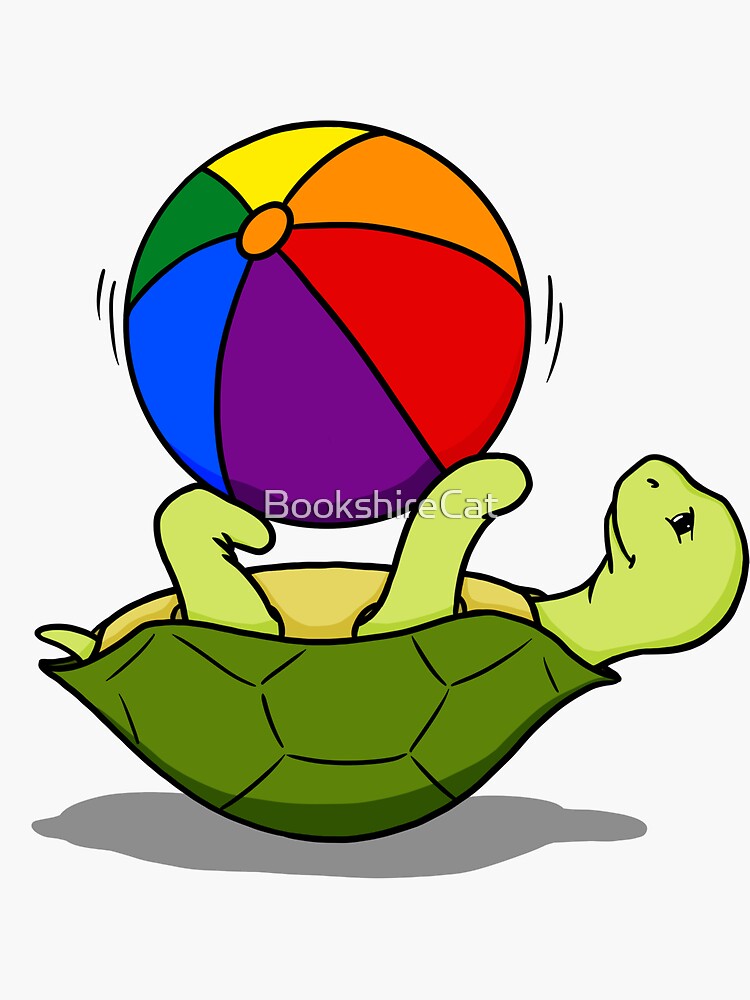 Pride flag turtle by BookshireCat