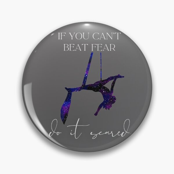 Item preview, If you can't beat fear, do it scared - silks designed and sold by jshujules.