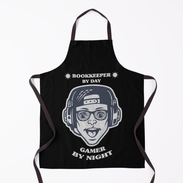 Item preview, bookkeeper by day gamer by night designed and sold by thiag-o.