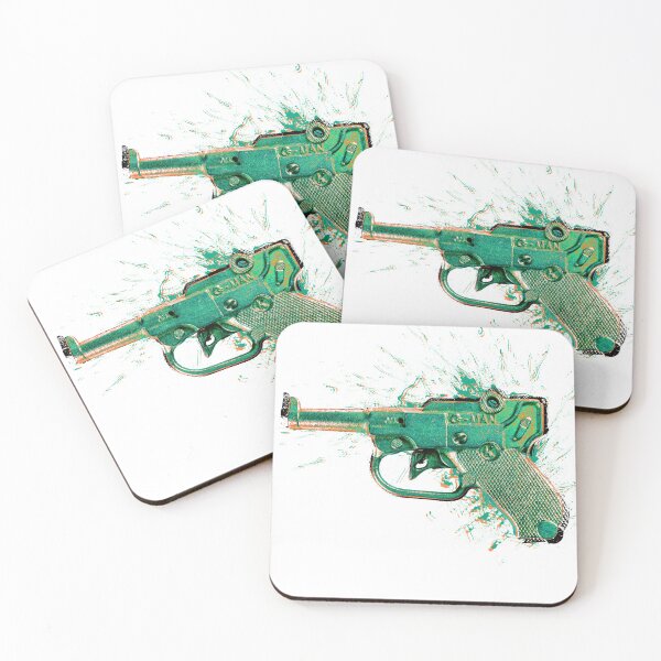 Item preview, Cap Gun Green and Pink designed and sold by kimopix.