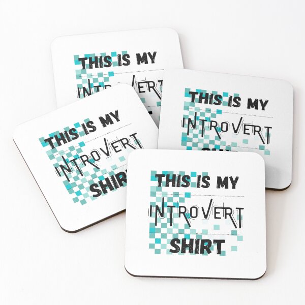 Item preview, This Is My Introvert Shirt designed and sold by BoBiBi Designs.
