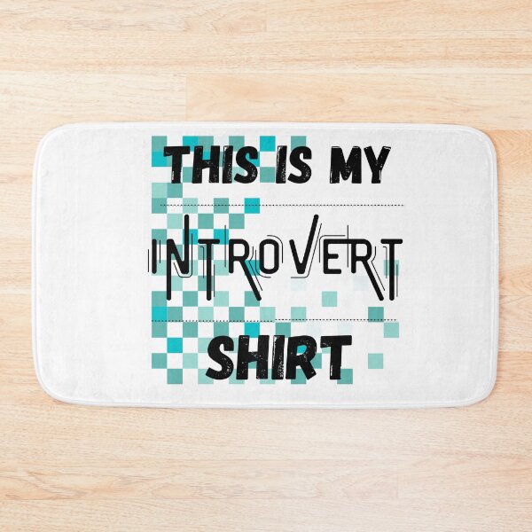 Item preview, This Is My Introvert Shirt designed and sold by BoBiBi Designs.