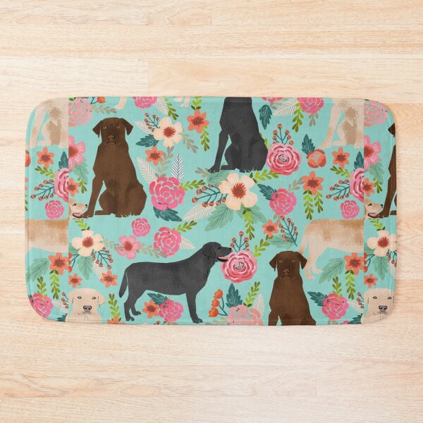 Item preview, Labrador Retriever with flowers dog pet puppy cute sweet dogs designed and sold by Coolstuff4you71.