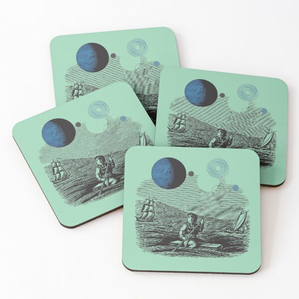 Item preview, Blue Moon // minimal surreal designed and sold by Dorota Nowacka.