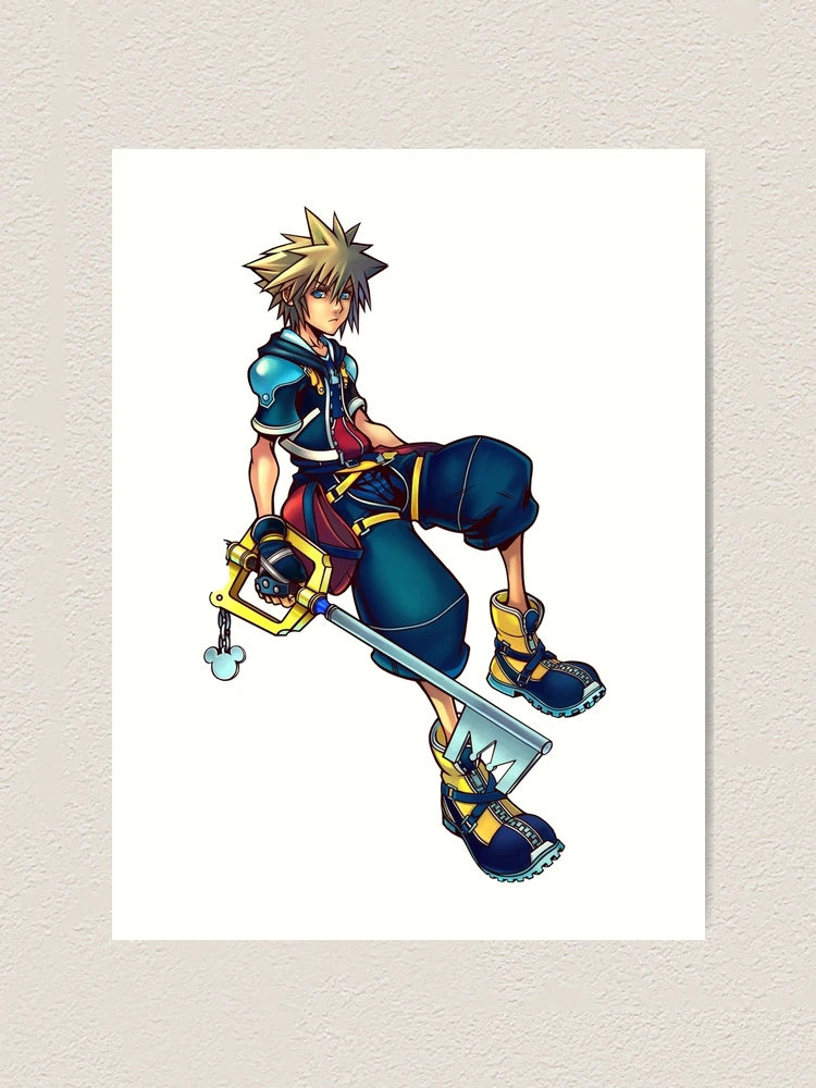 Kingdom hearts Sora Art Board Print for Sale by skydesigns