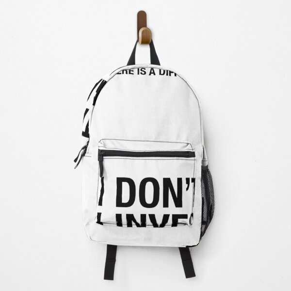 I don't Stalk I Investigate, Funny Relationship quote Backpack