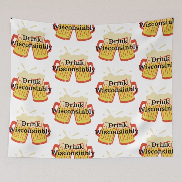 Item preview, drink wisconsinbly designed and sold by JocelynCrafts.